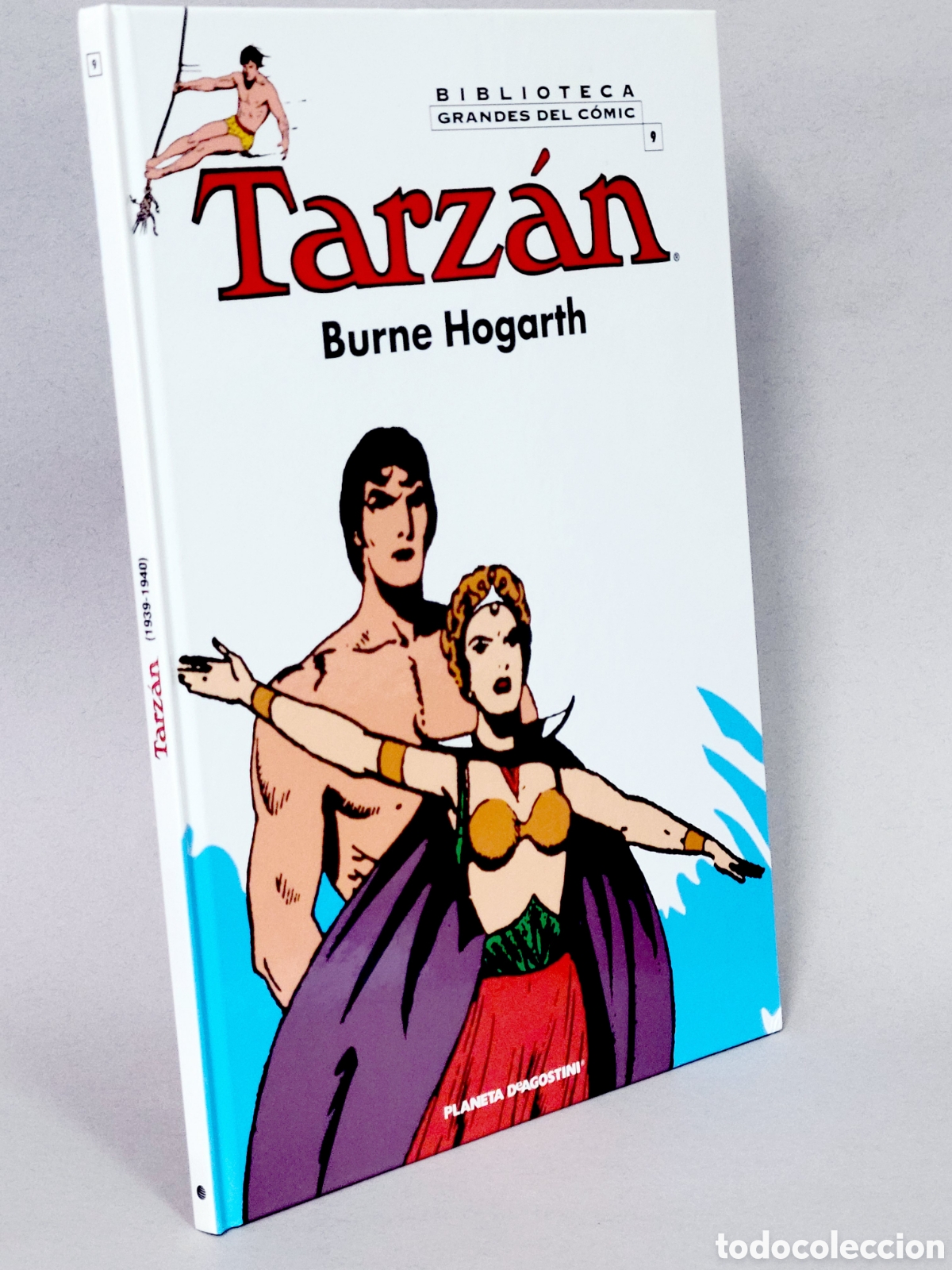 C&oacute;mics: C&Oacute;MIC TARZAN 9 BURNE HOGARTH BIBLIOTECA GRANDES C&Oacute;MIC PLANETA DEAGOSTINI TAPA DURA DE KIOSCO