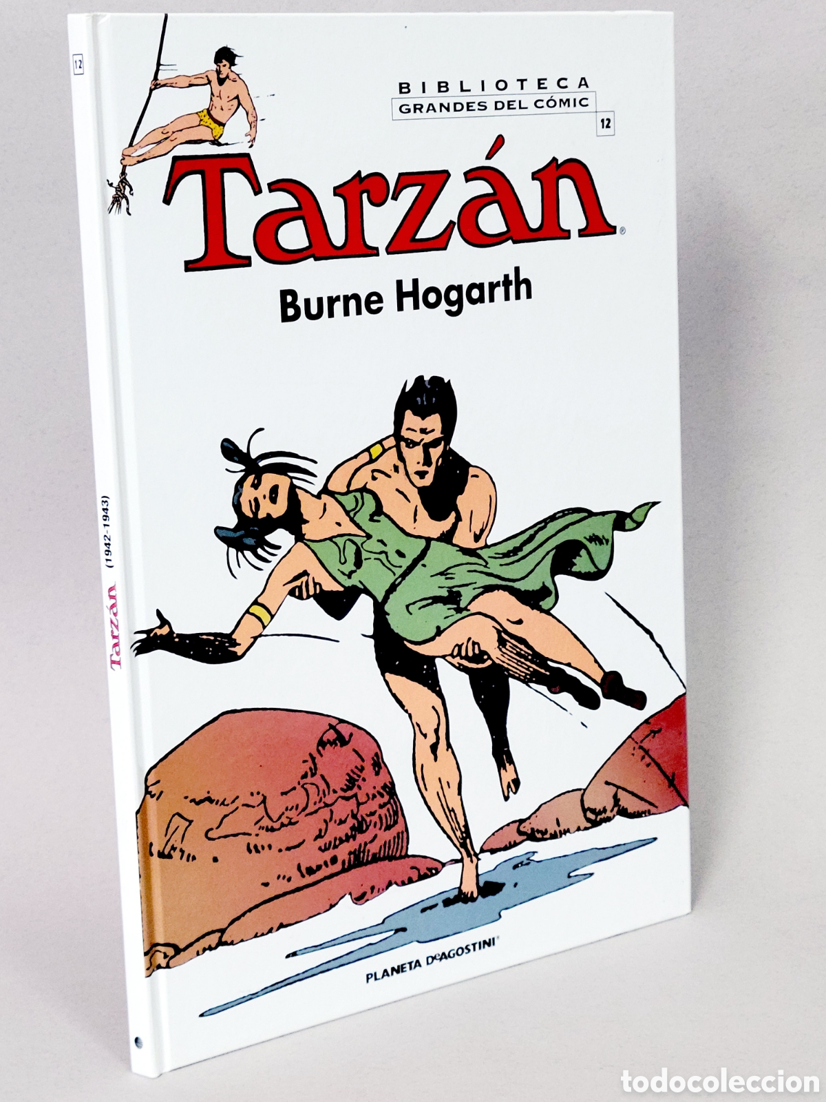 C&oacute;mics: C&Oacute;MIC TARZAN 12 BURNE HOGARTH BIBLIOTECA GRANDES PLANETA DEAGOSTINI TAPA DURA DE KIOSCO