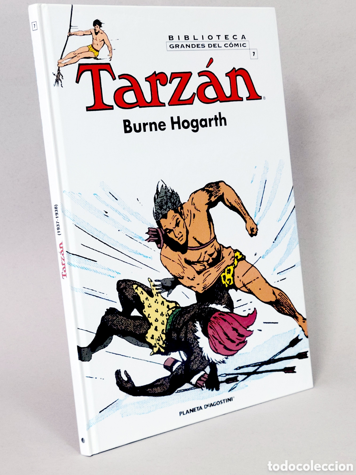 C&oacute;mics: C&Oacute;MIC TARZAN 7 BURNE HOGARTH BIBLIOTECA GRANDES PLANETA DEAGOSTINI TAPA DURA DE KIOSCO