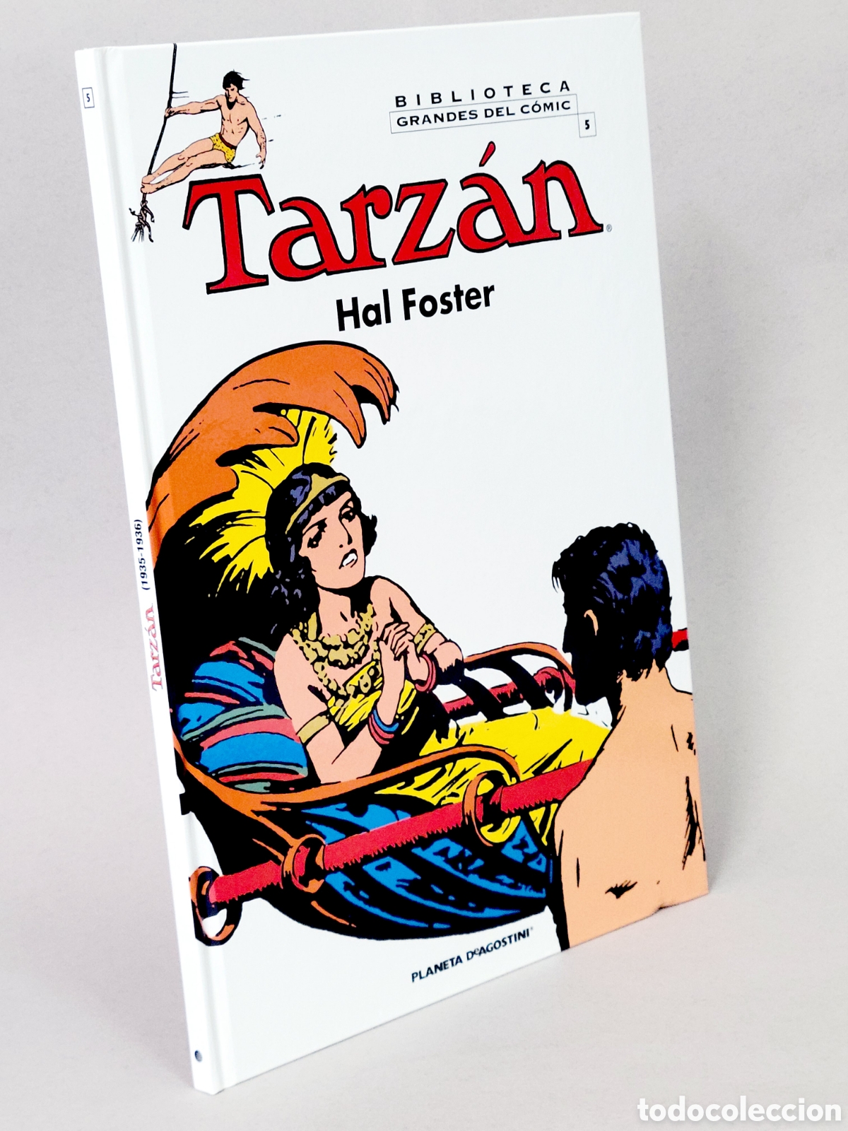 C&oacute;mics: C&Oacute;MIC TARZAN 5 HAL FOSTER BIBLIOTECA GRANDES PLANETA DEAGOSTINI TAPA DURA DE KIOSCO
