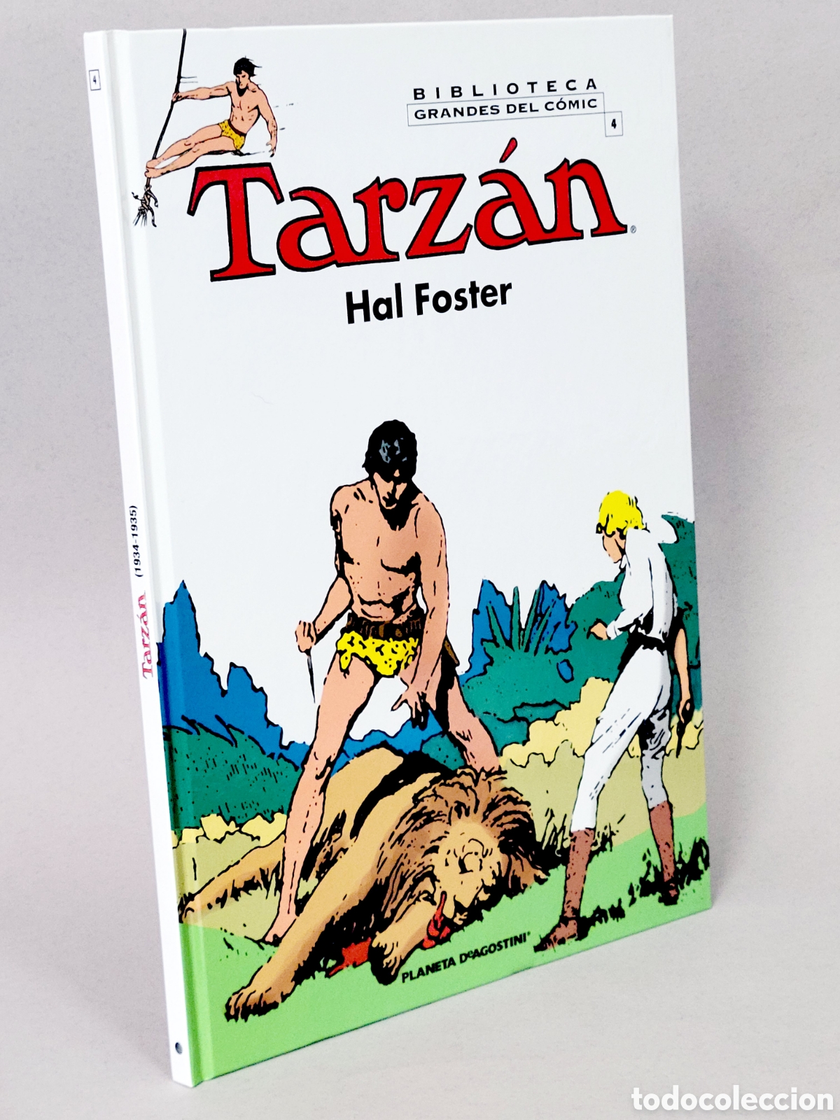 C&oacute;mics: C&Oacute;MIC TARZAN 4 HAL FOSTER BIBLIOTECA GRANDES PLANETA DEAGOSTINI TAPA DURA DE KIOSCO