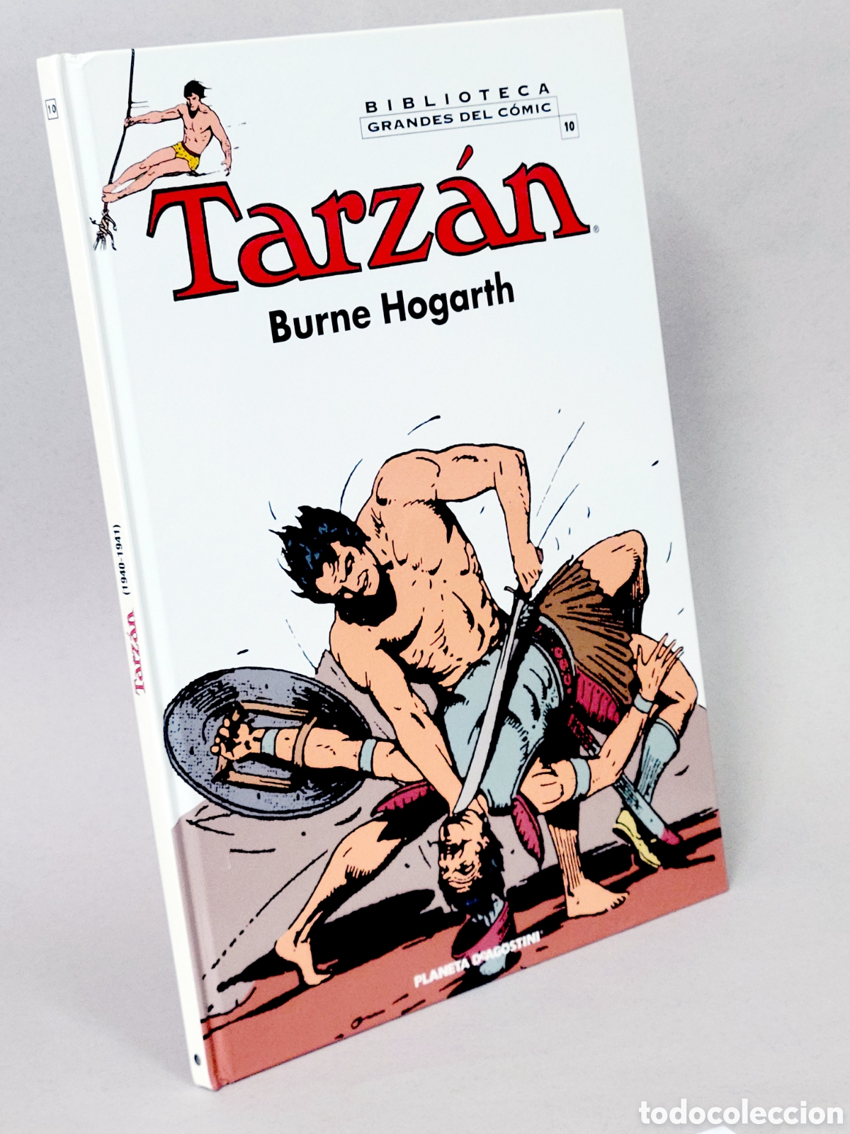 C&oacute;mics: C&Oacute;MIC TARZAN 10 BURNE HOGARTH BIBLIOTECA GRANDES PLANETA DEAGOSTINI TAPA DURA EXCELENTE ESTADO