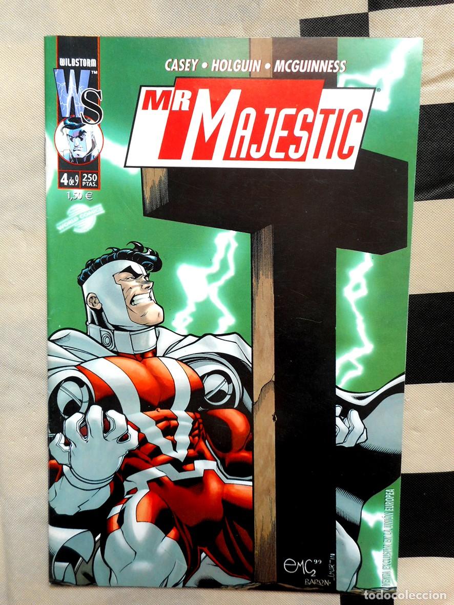 C&oacute;mics: MR MAJESTIC N&ordm;4 EL SER Y LA NADA (PLANETA-FEBRERO 2001) JOE CASEY - ED MCGUINNESS