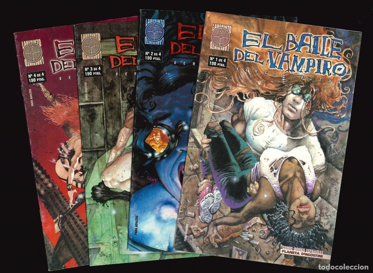 C&oacute;mics: EL BAILE DEL VAMPIRO - PLANETA-DEAGOSTINI / COLECCI&Oacute;N COMPLETA (4 N&Uacute;MEROS)
