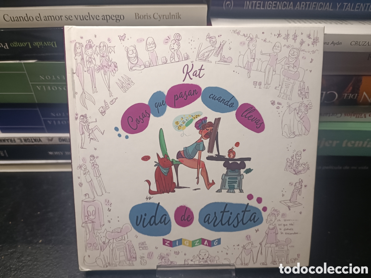 C&oacute;mics: Kat cosas que pasan cuando llevas vida de artista zigzag 2017