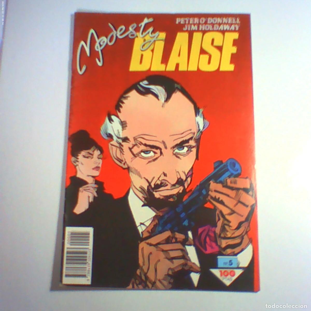 C&oacute;mics: modesty blaise n&ordm; 5. planeta 1988 (seminuevo)