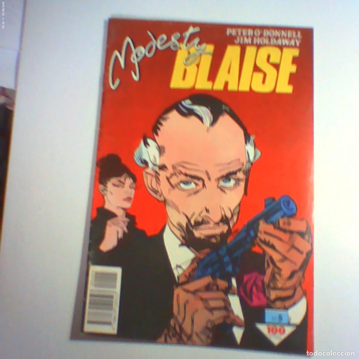 C&oacute;mics: modesty blaise n&ordm; 5. planeta 1988 (seminuevo)