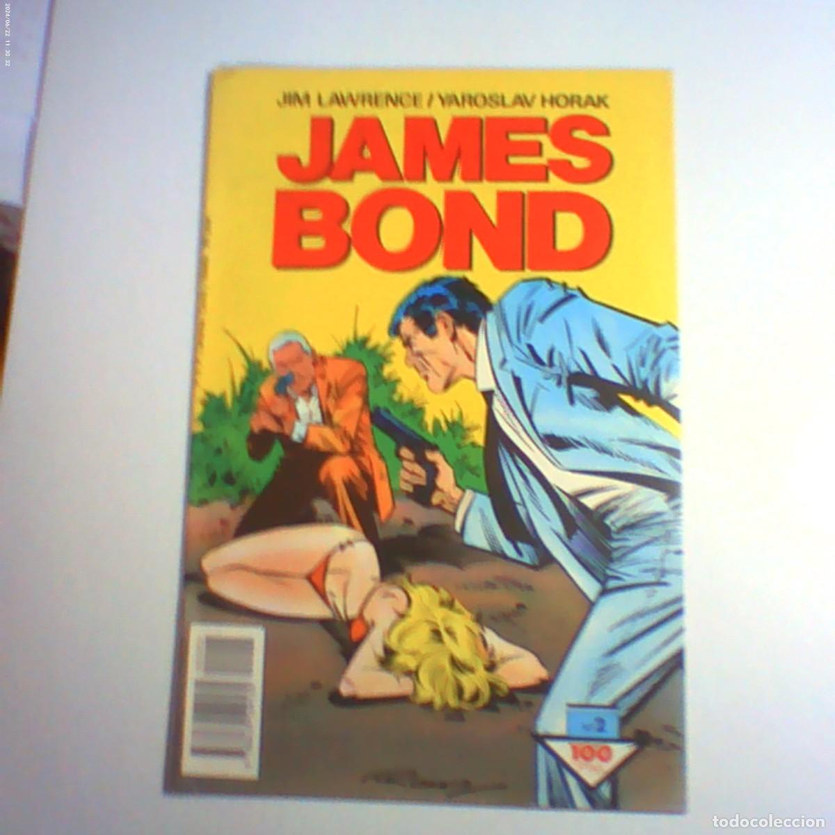 C&oacute;mics: james bond n&ordm; 2. planeta 1988 (seminuevo)