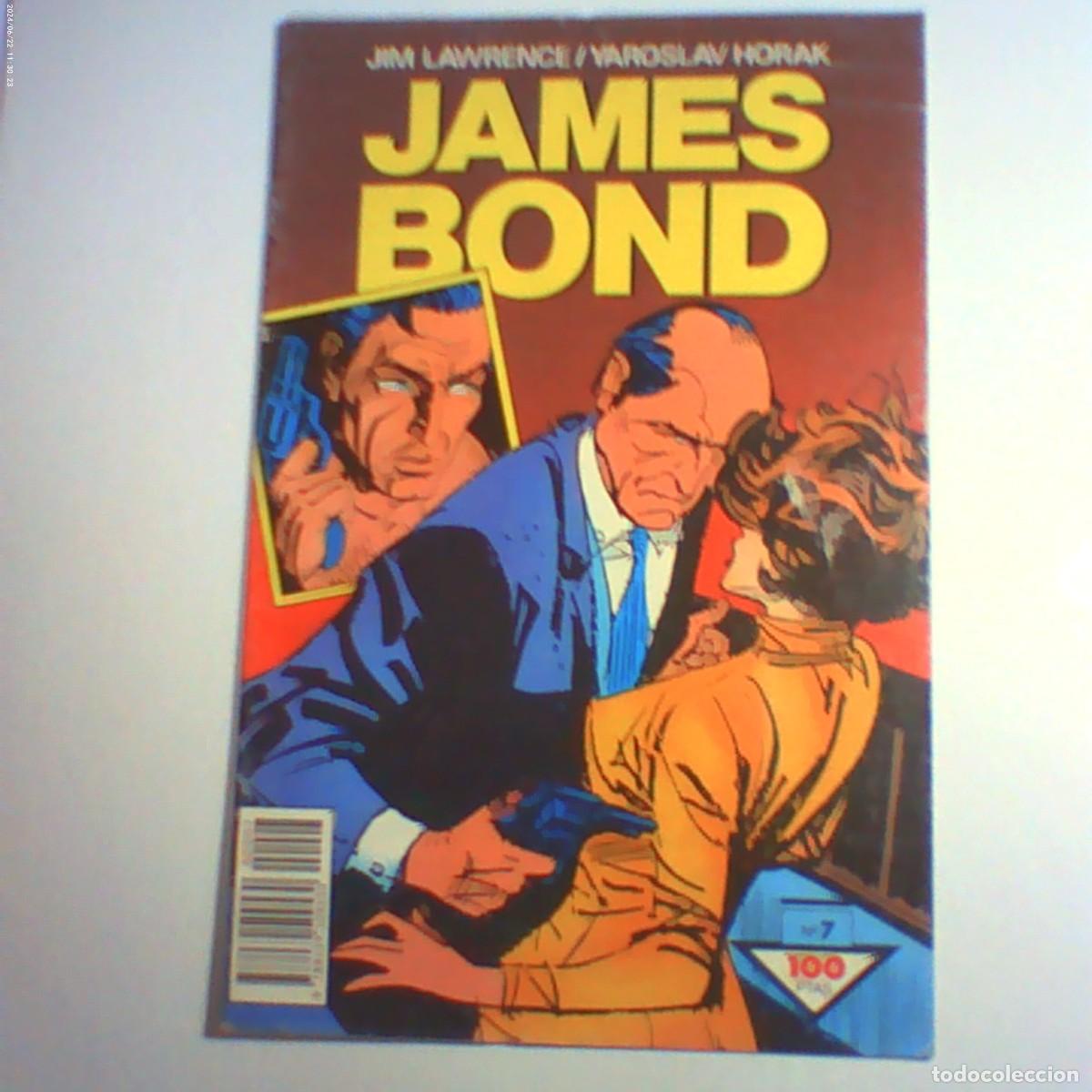 C&oacute;mics: james bond n&ordm; 7. planeta 1988 (seminuevo)