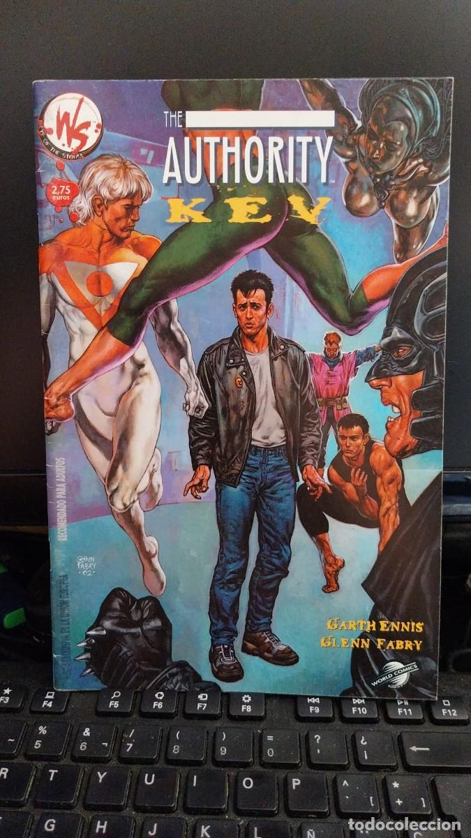 C&oacute;mics: AUTHORITY KEV (n&uacute;mero &uacute;nico) de Garth Ennis y Glen Fabry. Ed. Planeta, 2003. arx143
