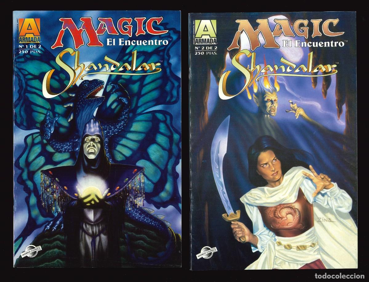 C&oacute;mics: SHANDALAR (MAGIC EL ENCUENTRO) - PLANETA-DEAGOSTINI / COLECCI&Oacute;N COMPLETA (2 N&Uacute;MEROS)
