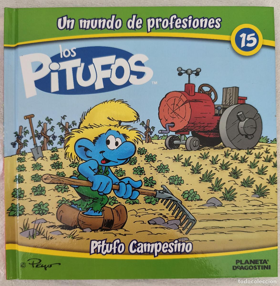C&oacute;mics: LOS PITUFOS - Un mundo de profesiones No 15 Pitufo Campesino - Planeta De Agostini