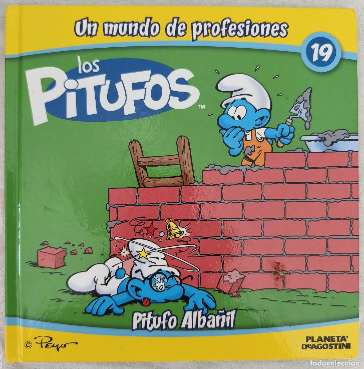 Comics: LOS PITUFOS - Un mundo de profesiones No 19 Pitufo Alba&ntilde;il - Planeta De Agostini