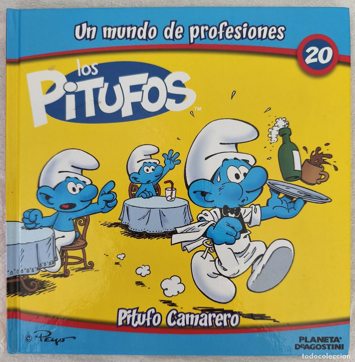 Comics: LOS PITUFOS - Un mundo de profesiones No 20 Pitufo Camarero - Planeta De Agostini