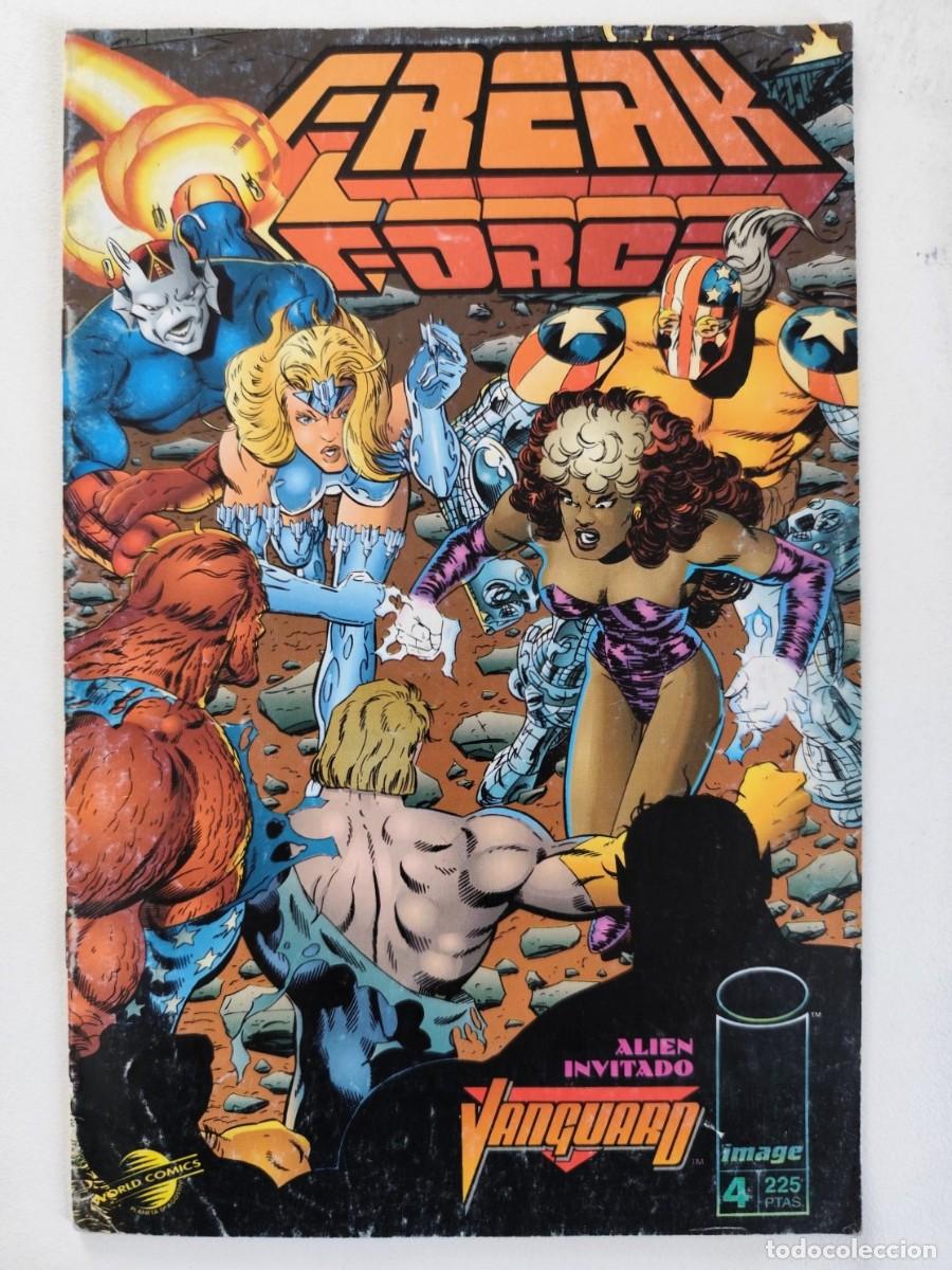 C&oacute;mics: FREAK FORCE #4 - Alien Invitado Vanguard (Erik Larsen, Keith Giffen) ~ IMAGE /WORLD COMICS (1996)
