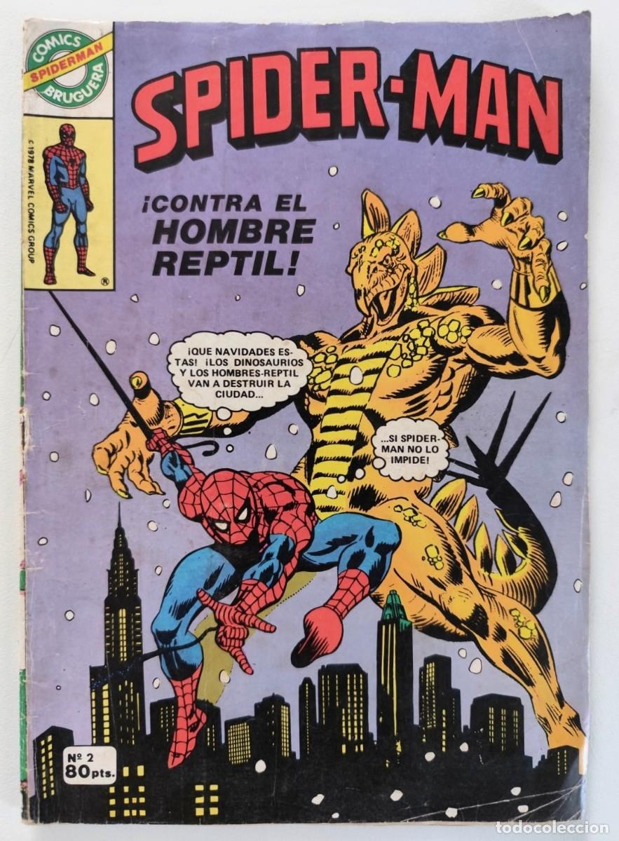 Comics: SPIDERMAN N&ordm; 2 (Len Wein, Ross Andru) ~ MARVEL/BRUGUERA (1980) **DIFICIL**
