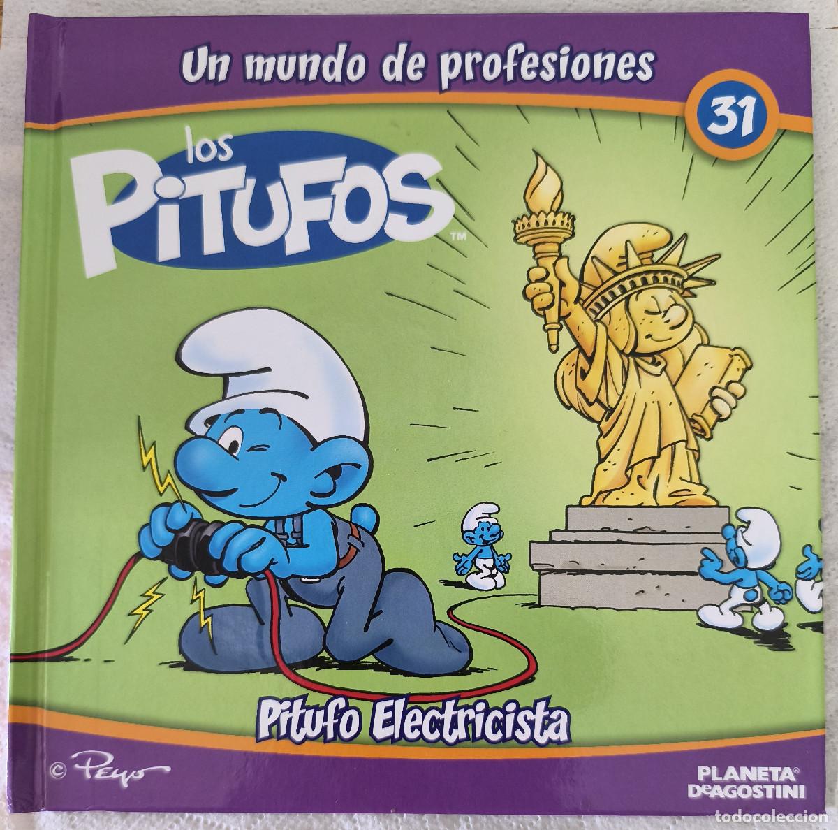 C&oacute;mics: LOS PITUFOS - Un mundo de profesiones No 31 Pitufo Electricista - Planeta De Agostini