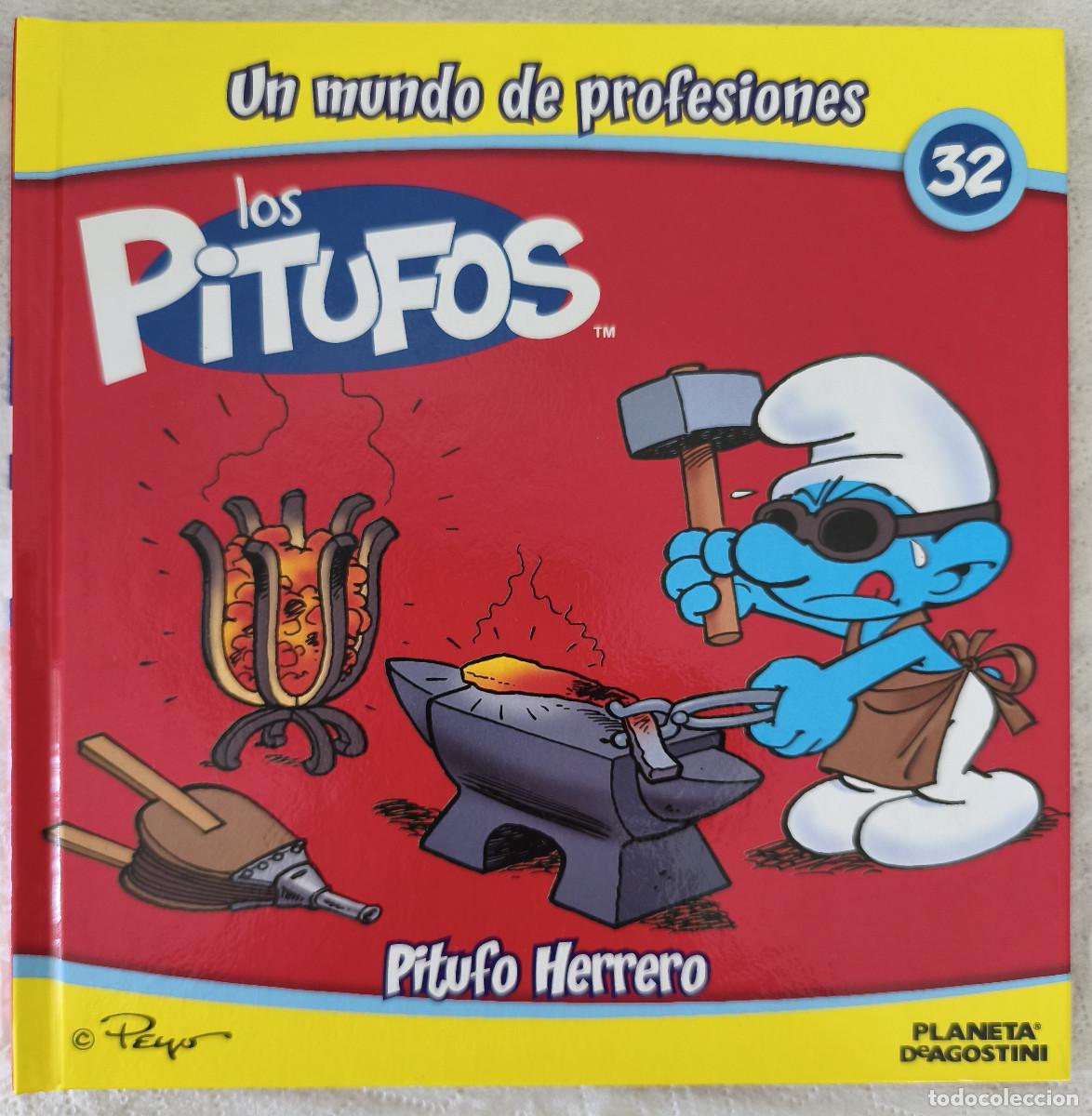 C&oacute;mics: LOS PITUFOS - Un mundo de profesiones No 32 Pitufo Herrero - Planeta De Agostini
