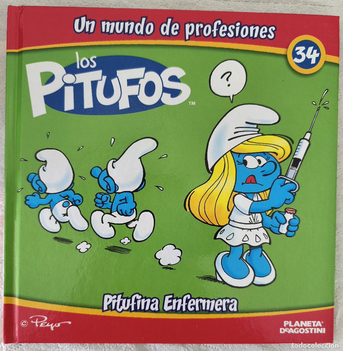 C&oacute;mics: LOS PITUFOS - Un mundo de profesiones No 34 Pitufina Enfermera - Planeta De Agostini