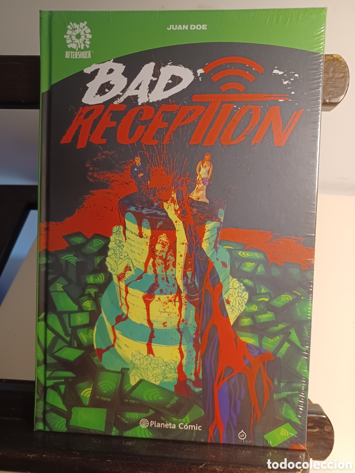 C&oacute;mics: Bad reception/ Juan Doe/ Aftershock Planeya C&oacute;mic/ NUEVO PRECINTADO
