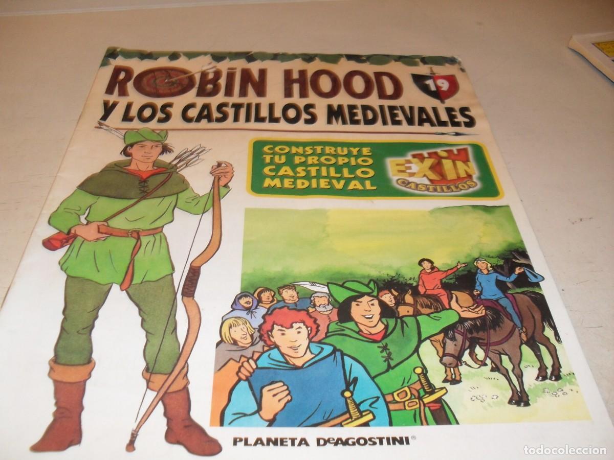 Comics: FASCICULO ROBIN HOOD Y LOS CASTILLOS MEDIEVALES,N&ordm; 19.PLANETA,2001