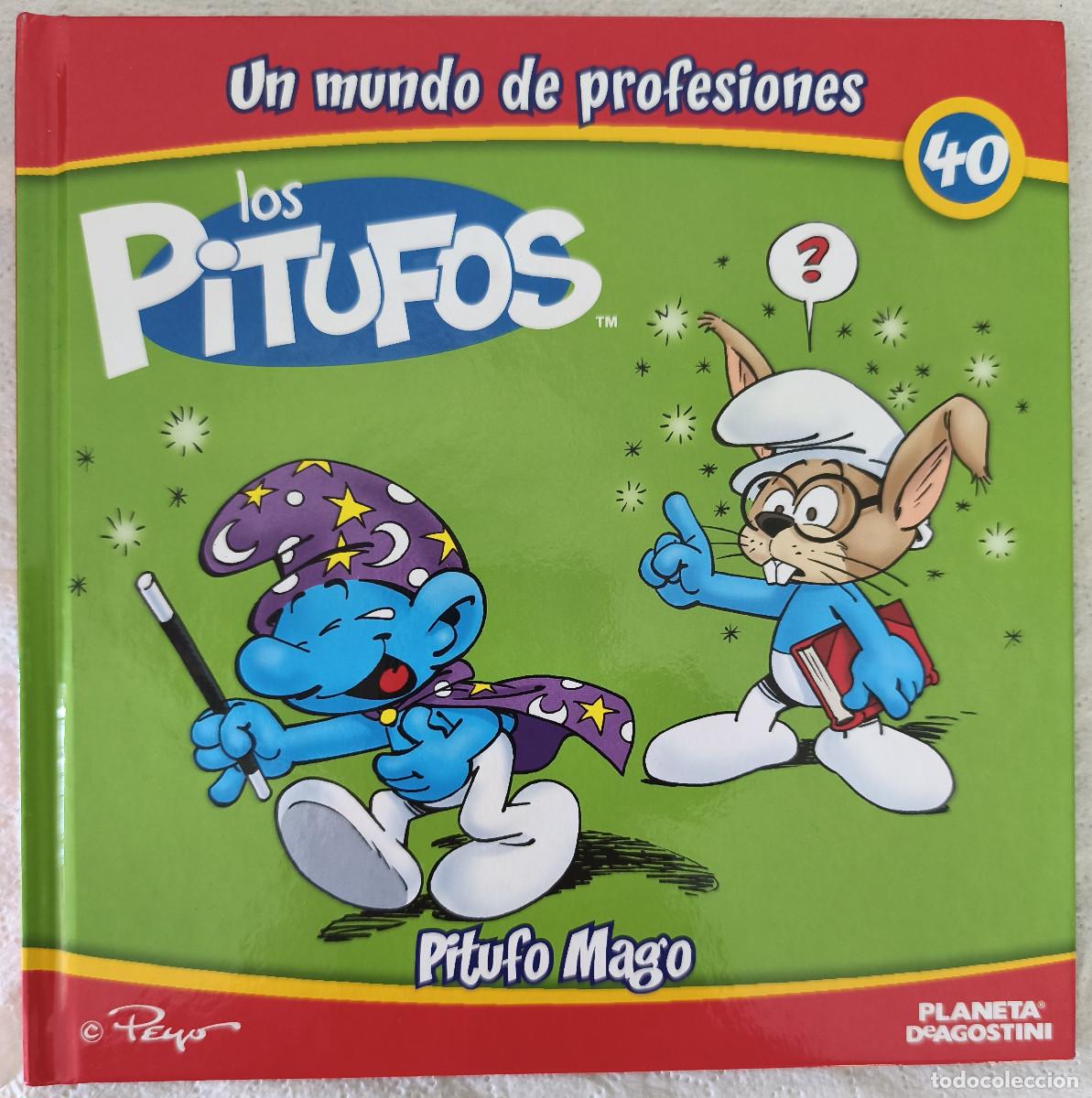 Comics : LOS PITUFOS - Un mundo de profesiones No 40 Pitufo Mago - Planeta De Agostini
