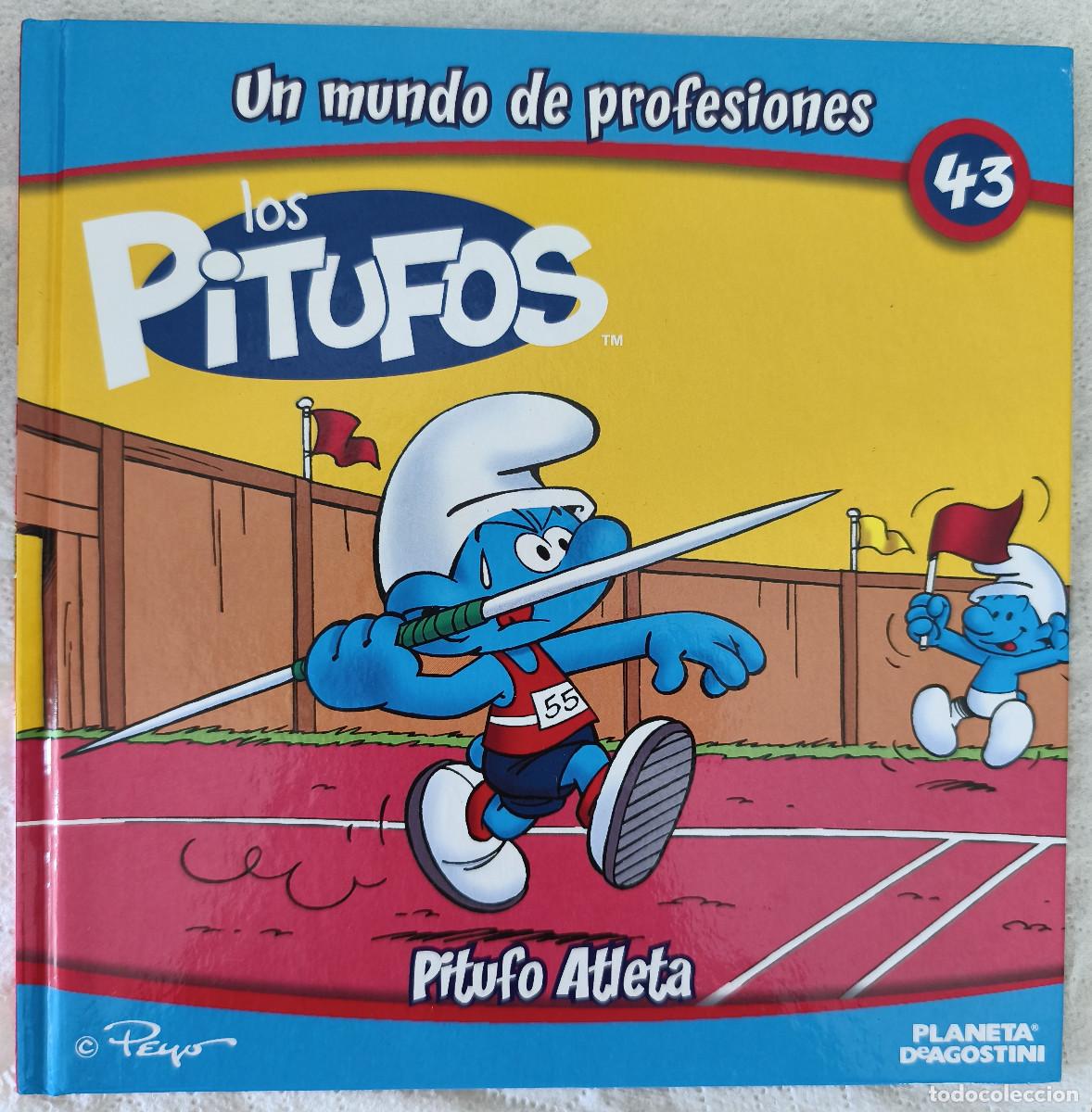 Comics: LOS PITUFOS - Un mundo de profesiones No 43 Pitufo Atleta - Planeta De Agostini