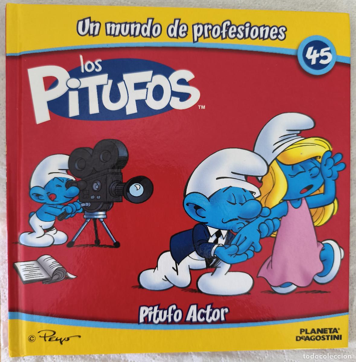 C&oacute;mics: LOS PITUFOS - Un mundo de profesiones No 45 Pitufo Actor - Planeta De Agostini