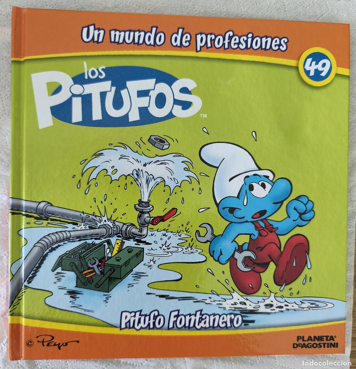 C&oacute;mics: LOS PITUFOS - Un mundo de profesiones No 49 Pitufo Fontanero - Planeta De Agostini