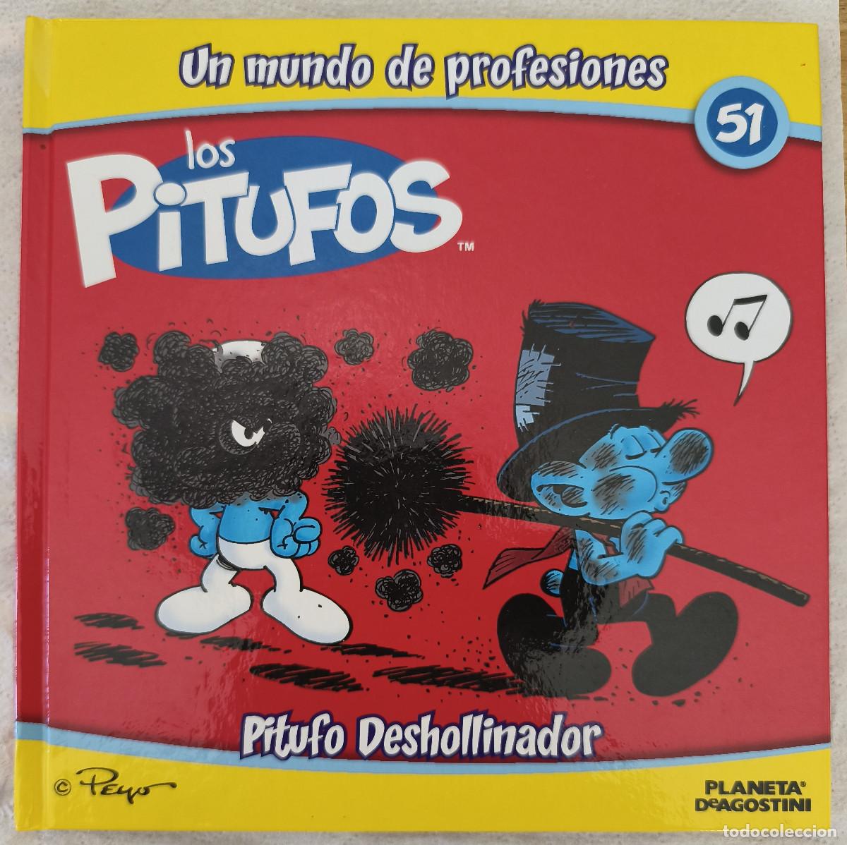 Comics: LOS PITUFOS - Un mundo de profesiones No 51 Pitufo Deshollinador - Planeta De Agostini