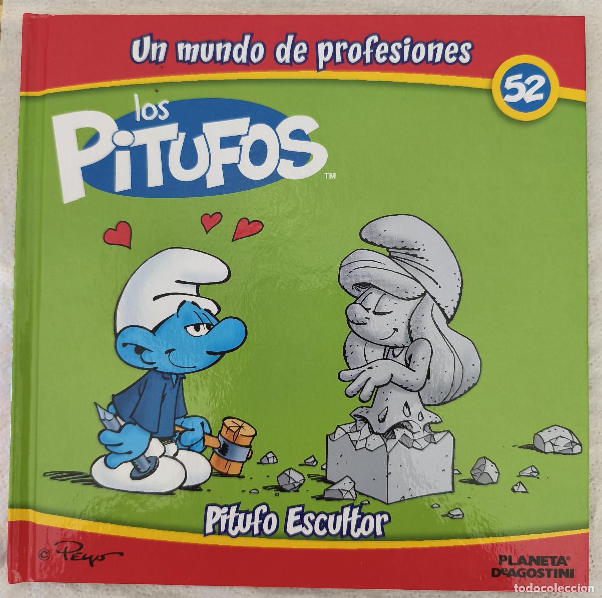 Comics: LOS PITUFOS - Un mundo de profesiones No 52 Pitufo Escultor - Planeta De Agostini
