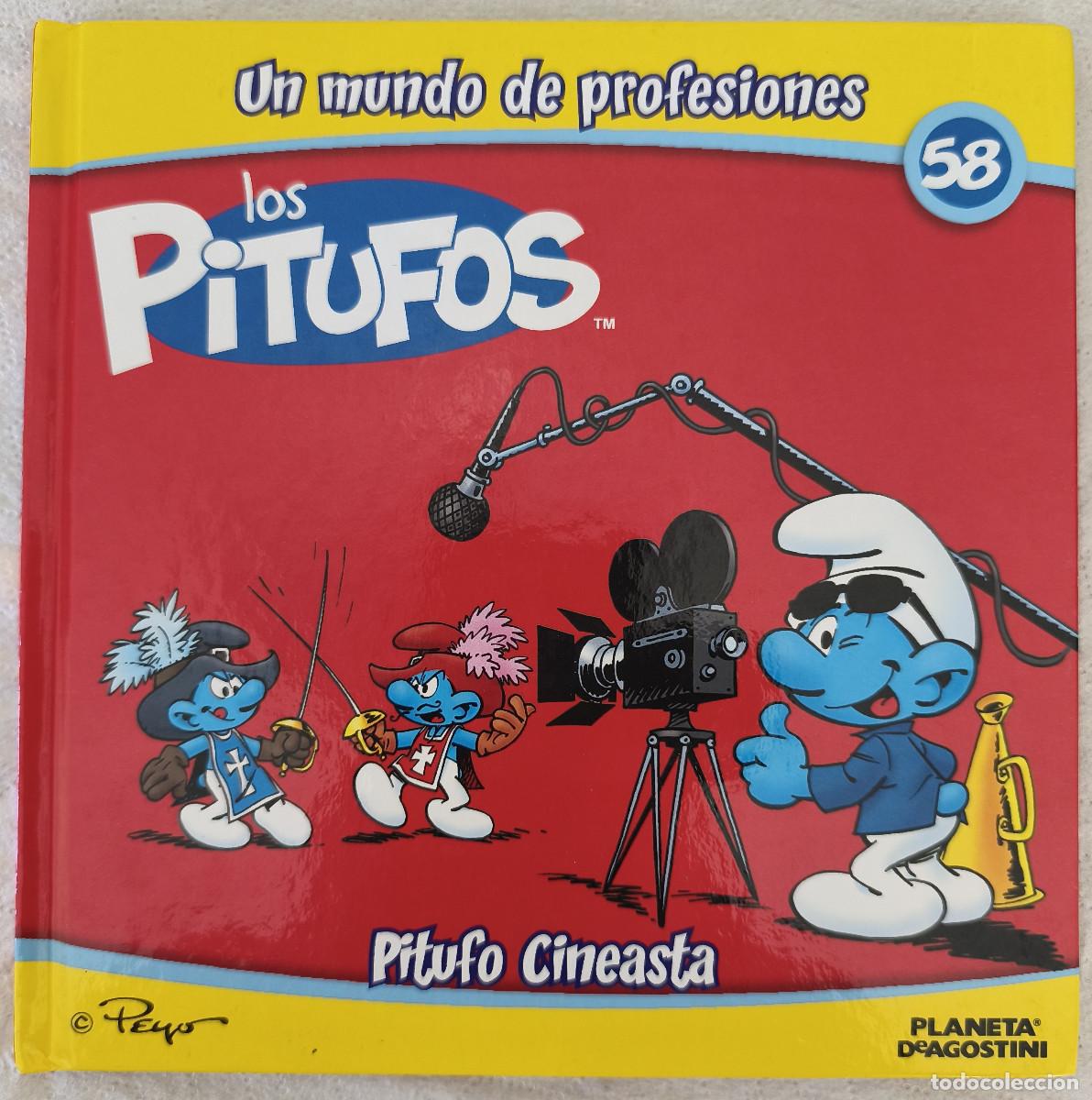 Comics: LOS PITUFOS - Un mundo de profesiones No 58 Pitufo Cineasta - Planeta De Agostini
