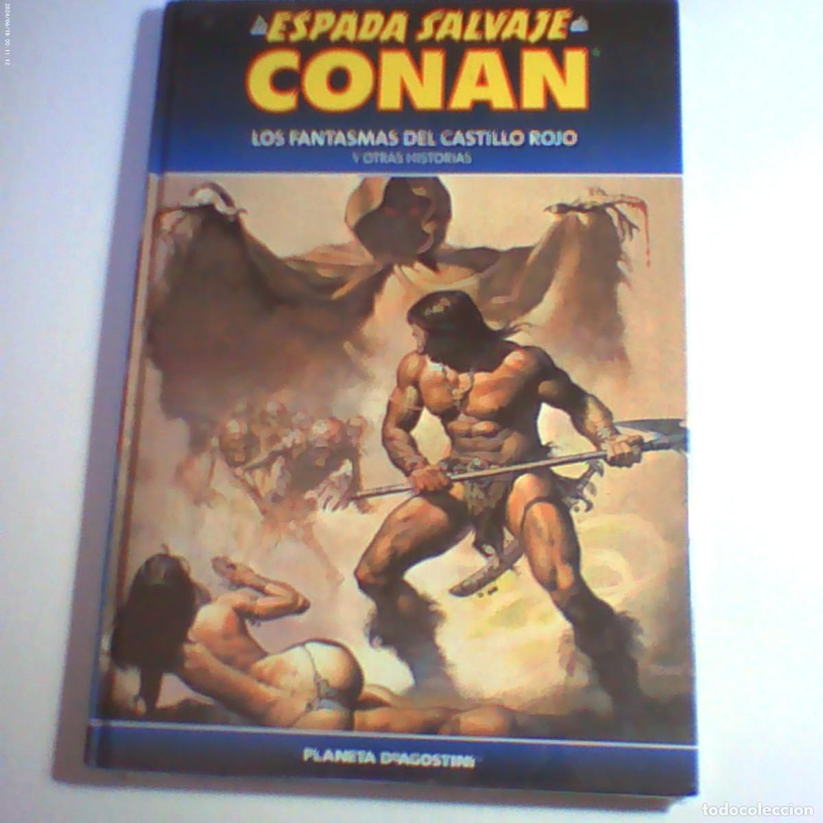 C&oacute;mics: la espada salvaje de conan n&ordm; 5. fantasmas castillo rojo y otras. tapa dura planeta 2015 (precintado