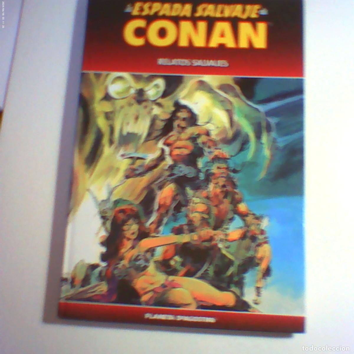 C&oacute;mics: la espada salvaje de conan n&ordm; 5. relatos salvajes y otras. tapa dura planeta 2015 (seminuevo)