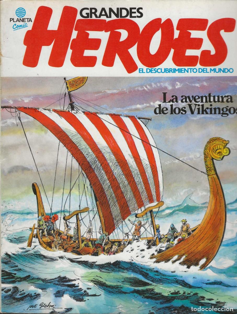 C&oacute;mics: GRANDES HEROES -- N&ordm; 1 LA AVENTURA DE LOS VIKINGOS
