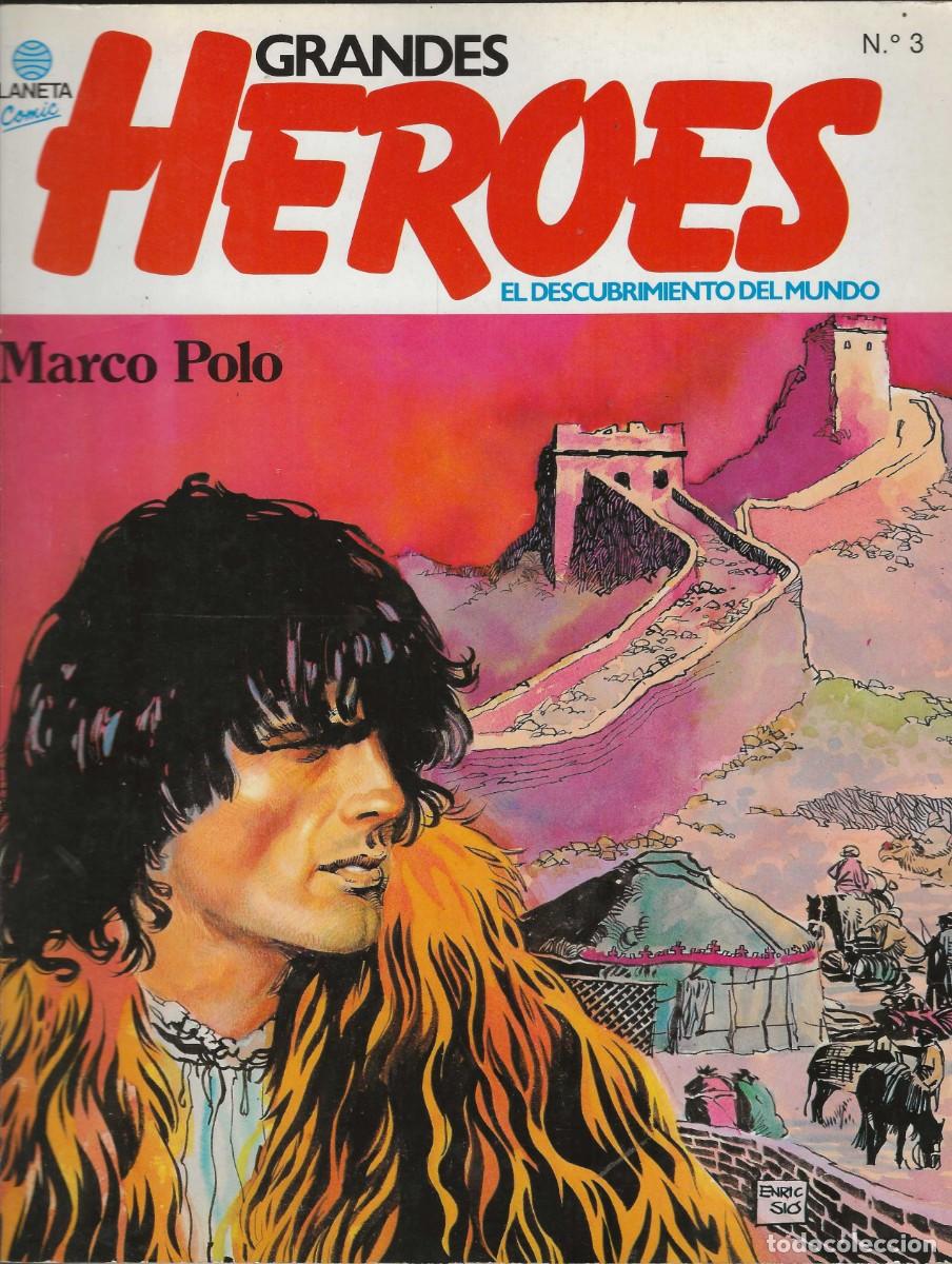 C&oacute;mics: GRANDES HEROES -- N&ordm; 3 MARCO POLO