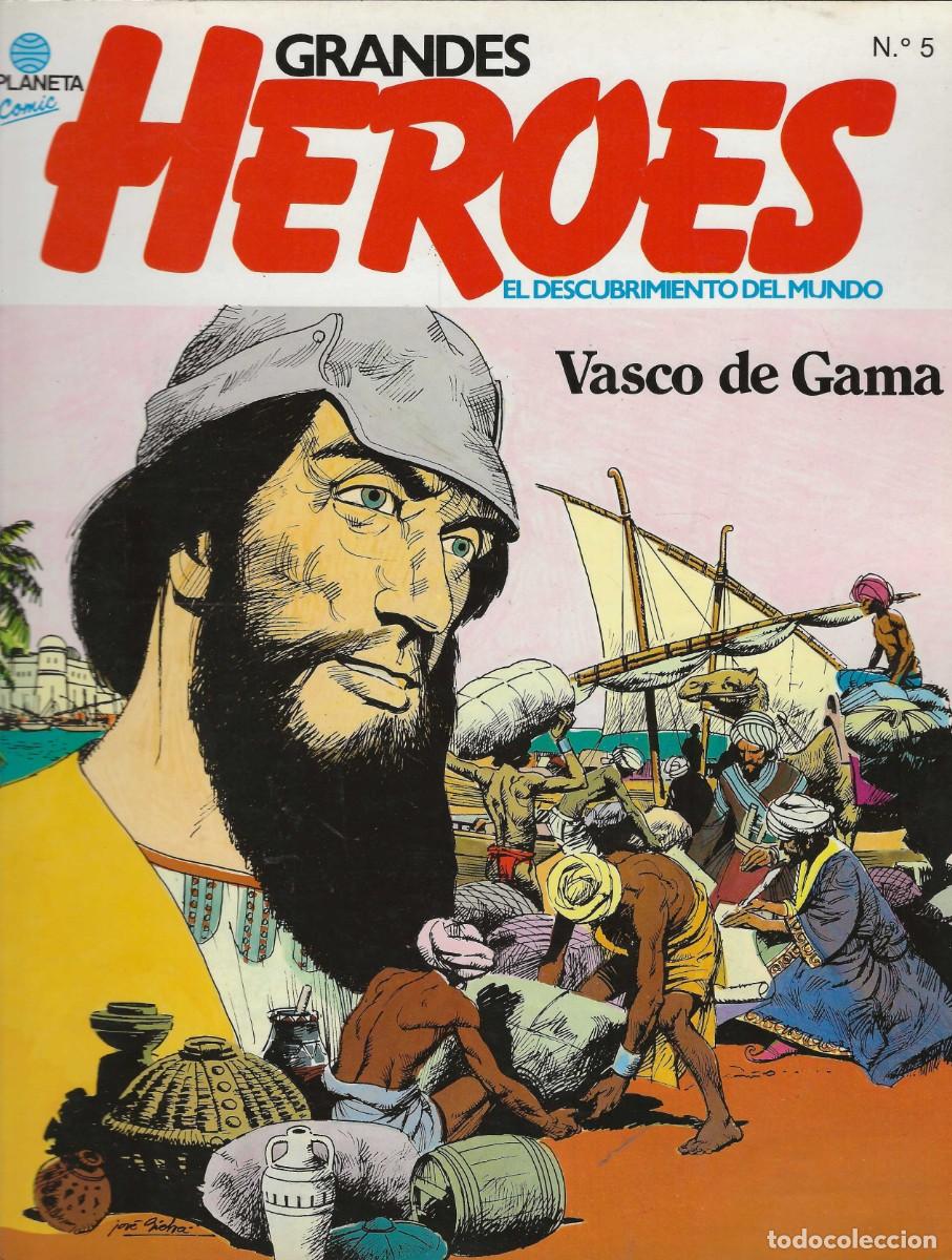 C&oacute;mics: GRANDES HEROES -- N&ordm; 5 VASCO DE GAMA