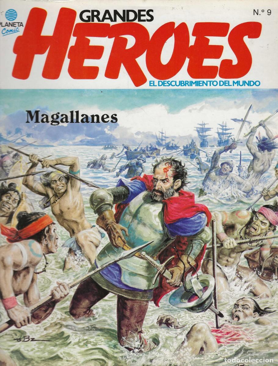 C&oacute;mics: GRANDES HEROES -- N&ordm; 9 MAGALLANES