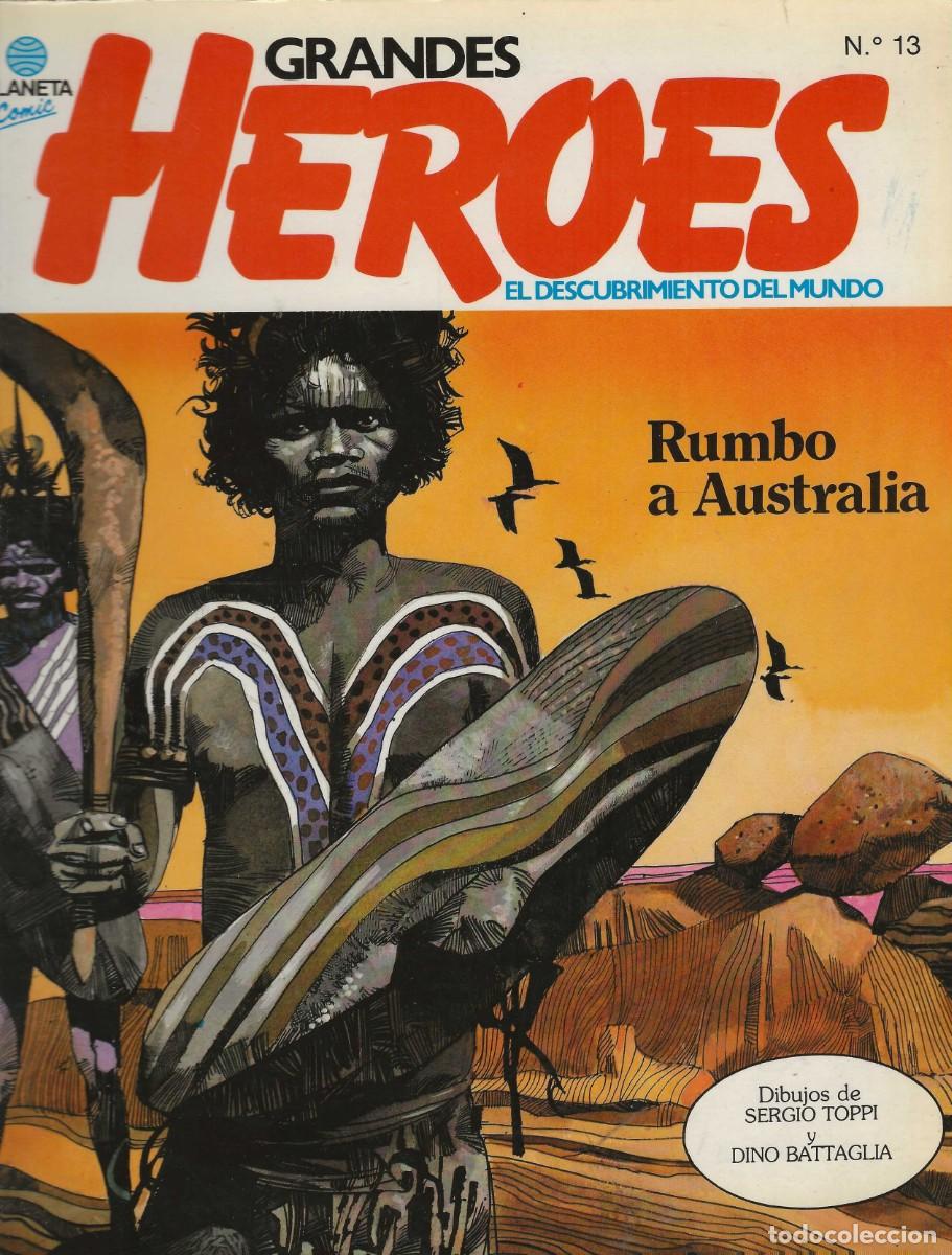 C&oacute;mics: GRANDES HEROES -- N&ordm; 13 RUMBO A AUSTRALIA