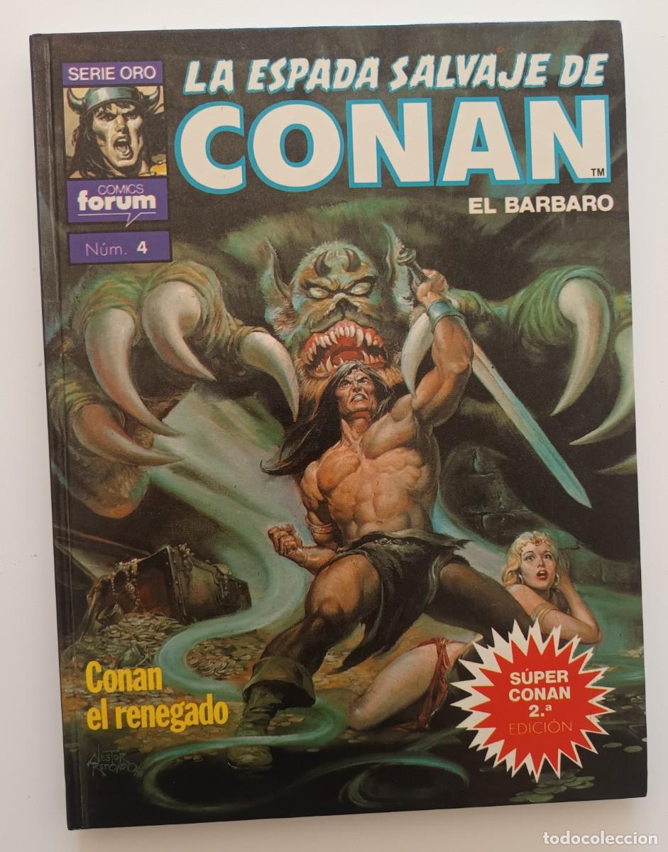 C&oacute;mics: Super Conan volumen 4. Con El estanque del negro, El tesoro de Tr&aacute;nicos y otras historias