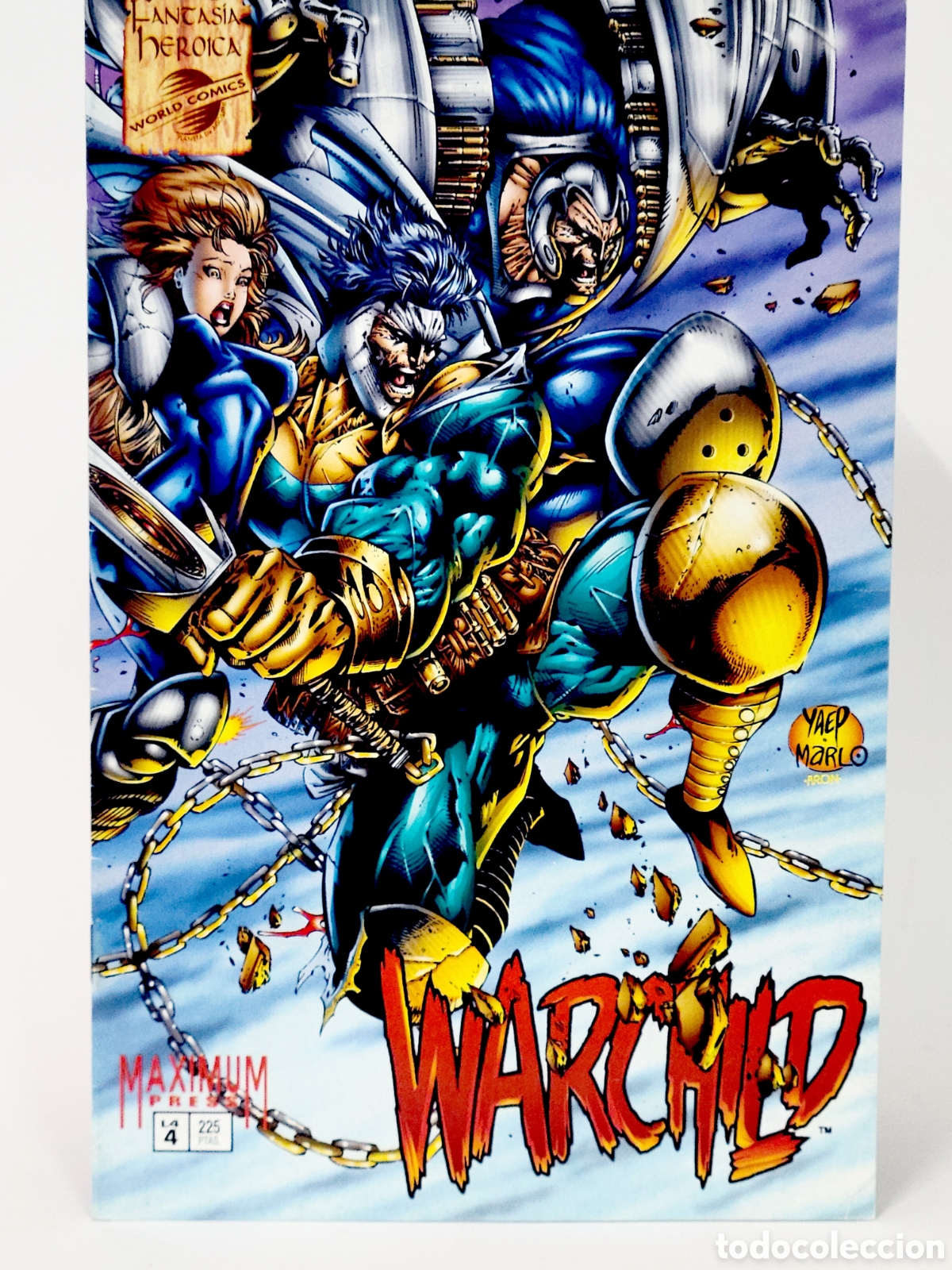 C&oacute;mics: C&Oacute;MIC WARCHILD 4 LIBRO CUATRO FANTASIA HEROICA PLANETA DEAGOSTINI GRAPA DE KIOSCO