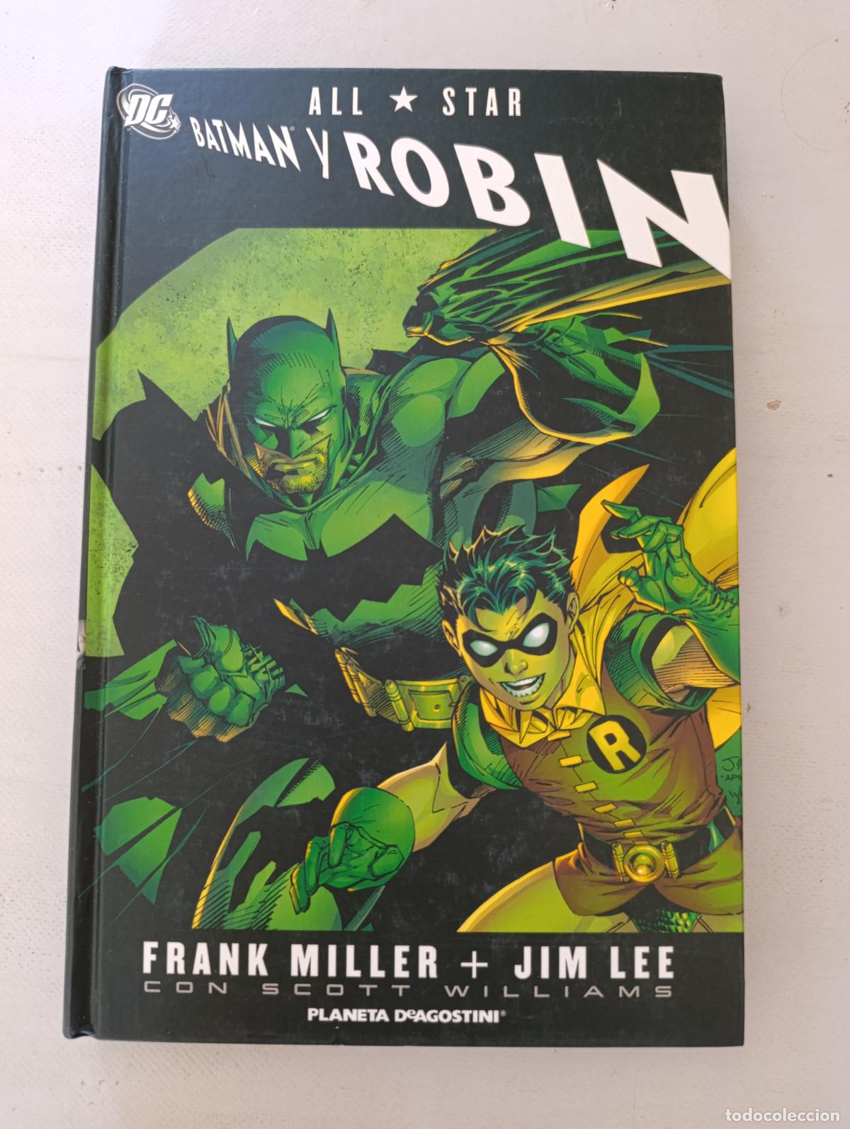 C&oacute;mics: ALL STAR BATMAN Y ROBIN - FRANK MILLER, JIM LEE - DC - PLANETA - TAPA DURA (CI)