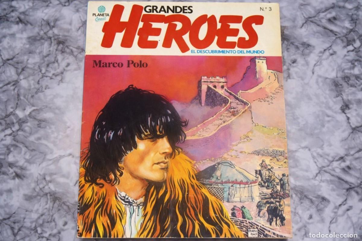 Comics: Grandes Heroes N&ordm; 3 - Marco Polo - El Descubrimiento del Mundo - Planeta Comic