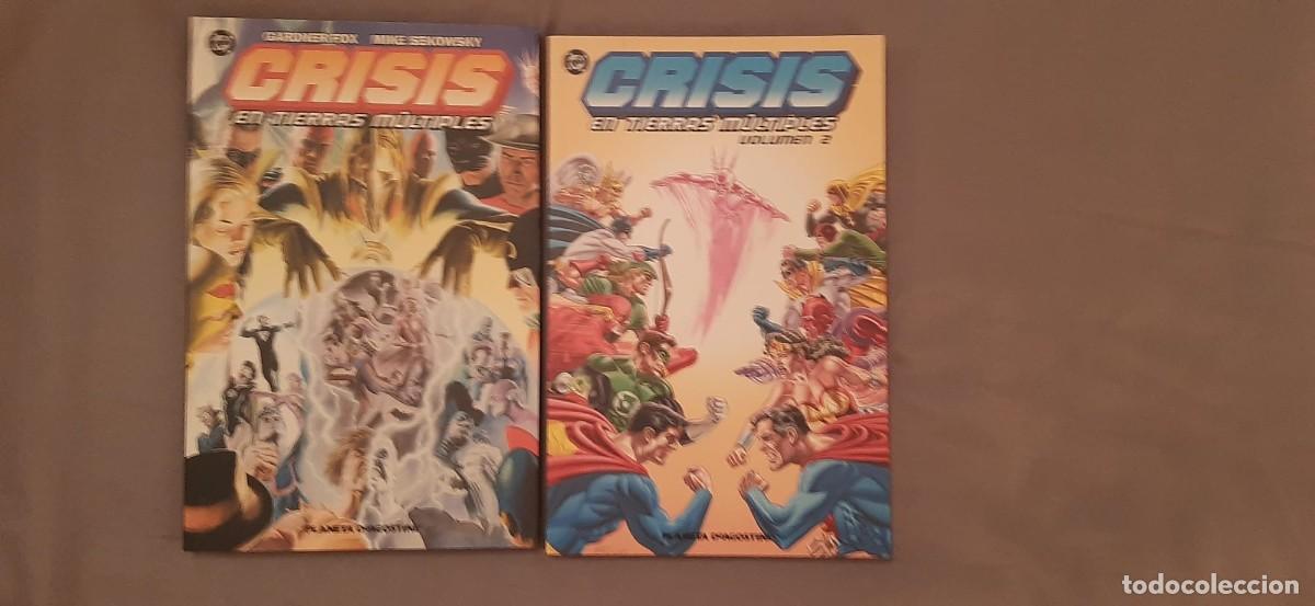 C&oacute;mics: Crisis en Tierras M&uacute;ltiples # 1 y 2 - Gardner Fox / Mike Sekowsky