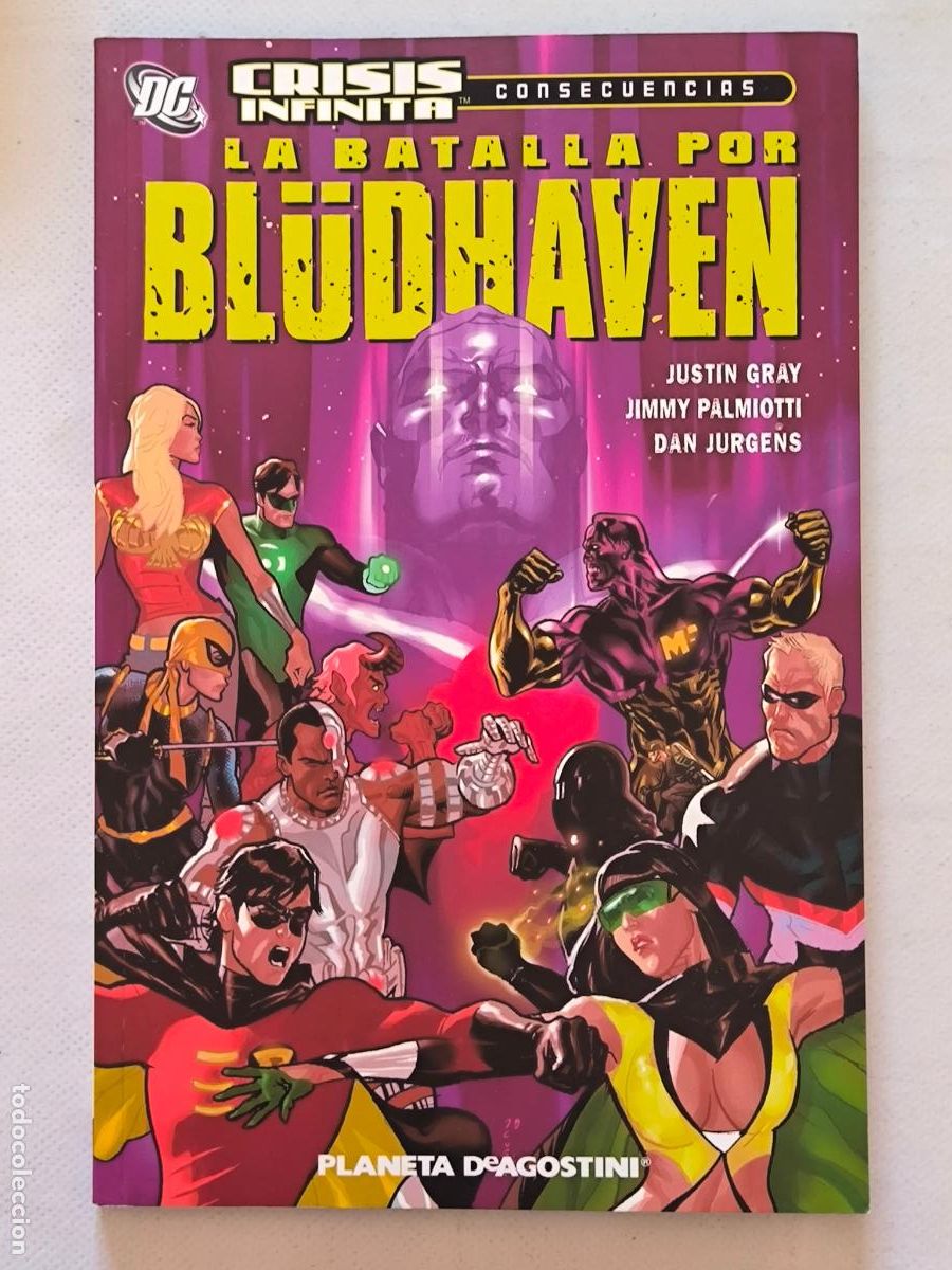 C&oacute;mics: LA BATALLA POR BLUDHAVEN - CRISIS INFINITA - CONSECUENCIAS - DC - PLANETA (HX)