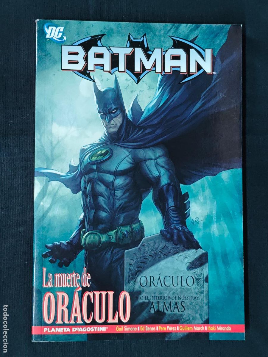 C&oacute;mics: BATMAN - LA MUERTE DE ORACULO - PLANETA -