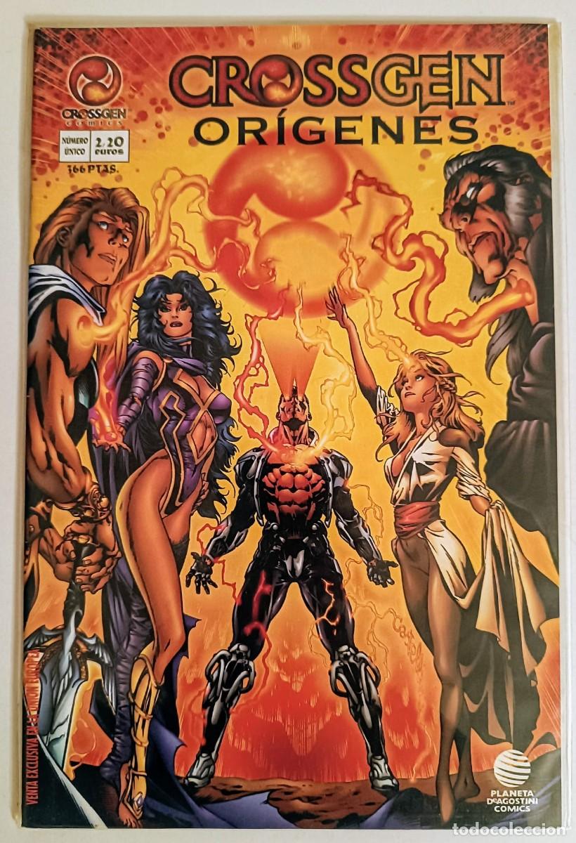 C&oacute;mics: CrossGen Or&iacute;genes N&uacute;mero &Uacute;nico (2002) - Claudio Castellini Cover - Planeta - Mint
