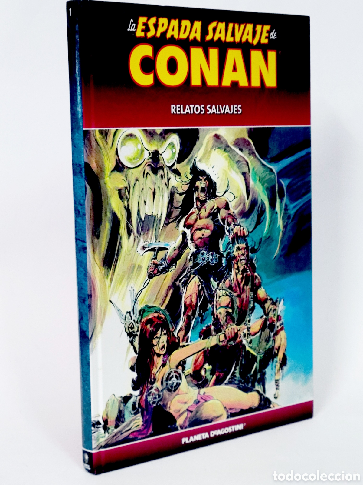 C&oacute;mics: C&Oacute;MIC ESPADA SALVAJE CONAN 1 RELATOS SALVAJES TAPA DURA COLECCIONABLE PLANETA DEAGOSTINI EXCELENTE