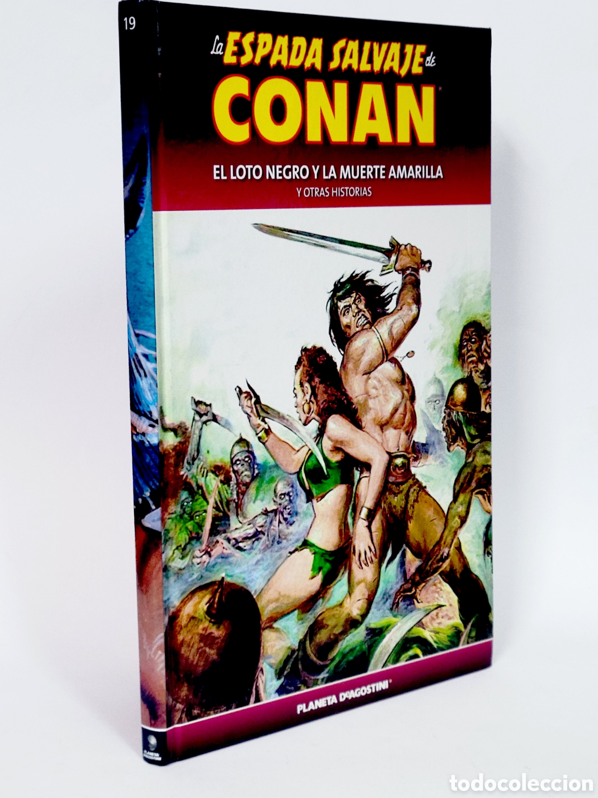 C&oacute;mics: C&Oacute;MIC LA ESPADA SALVAJE CONAN 19 LOTO NEGRO TAPA DURA PLANETA DEAGOSTINI EXCELENTE