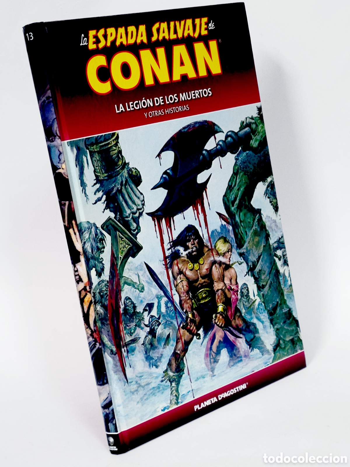 Comics: C&Oacute;MIC LA ESPADA SALVAJE CONAN 13 LEGI&Oacute;N DE LOS MUERTOS TAPA DURA PLANETA DEAGOSTINI DE KIOSCO